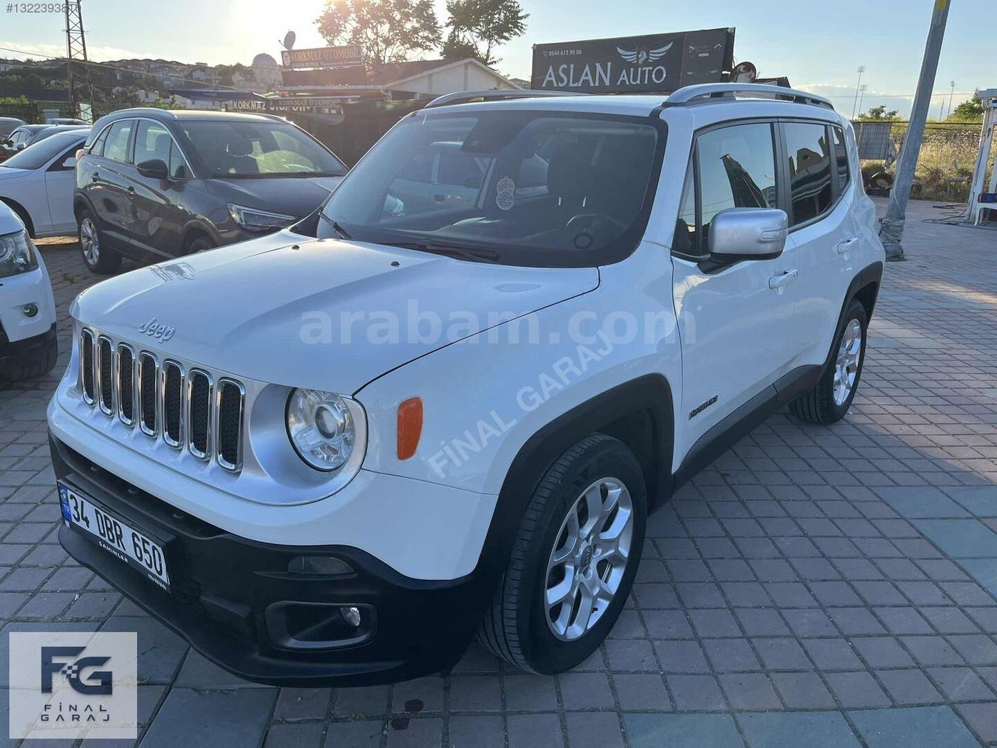 Galeriden Jeep Renegade 1.4 MultiAir Limited 2015 Model Tekirdağ 70.200 km Beyaz 6