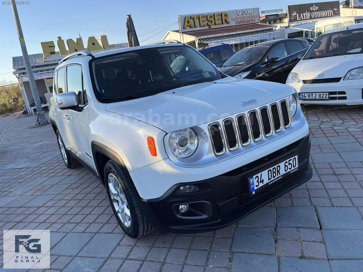 Galeriden Jeep Renegade 1.4 MultiAir Limited 2015 Model Tekirdağ 70.200 km Beyaz 3