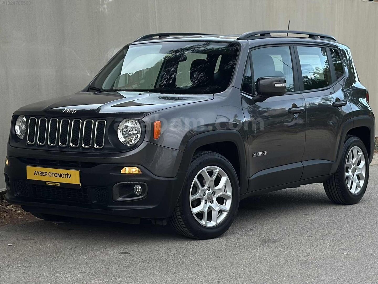 Galeriden Jeep Renegade 1.6 MultiJet Longitude 2018 Model Antalya 94.500 km Füme 1
