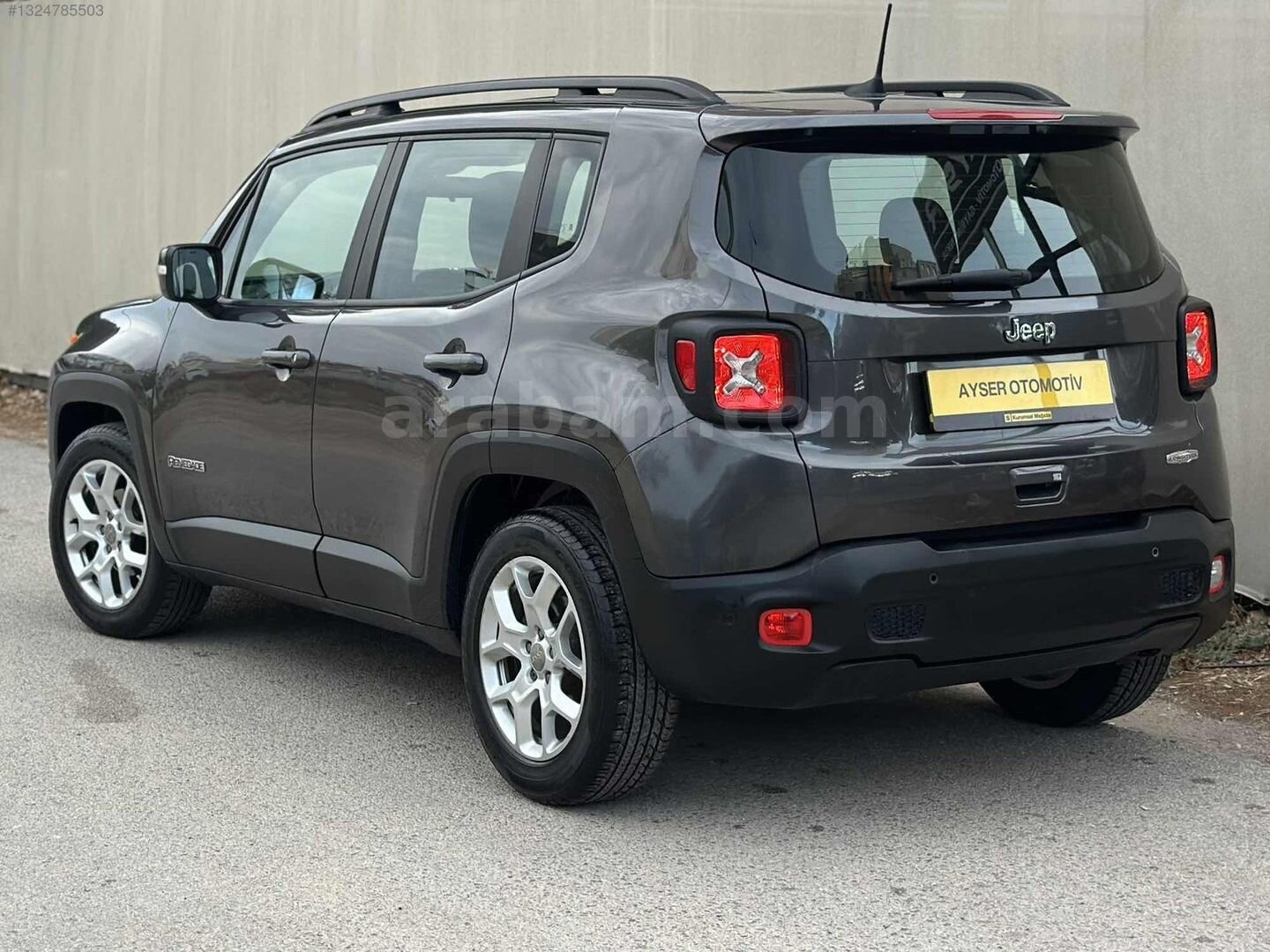 Galeriden Jeep Renegade 1.6 MultiJet Longitude 2018 Model Antalya 94.500 km Füme 6