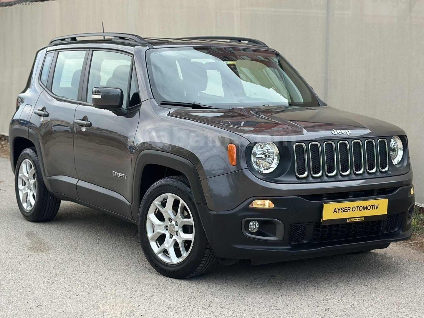 Galeriden Jeep Renegade 1.6 MultiJet Longitude 2018 Model Antalya 94.500 km Füme 3