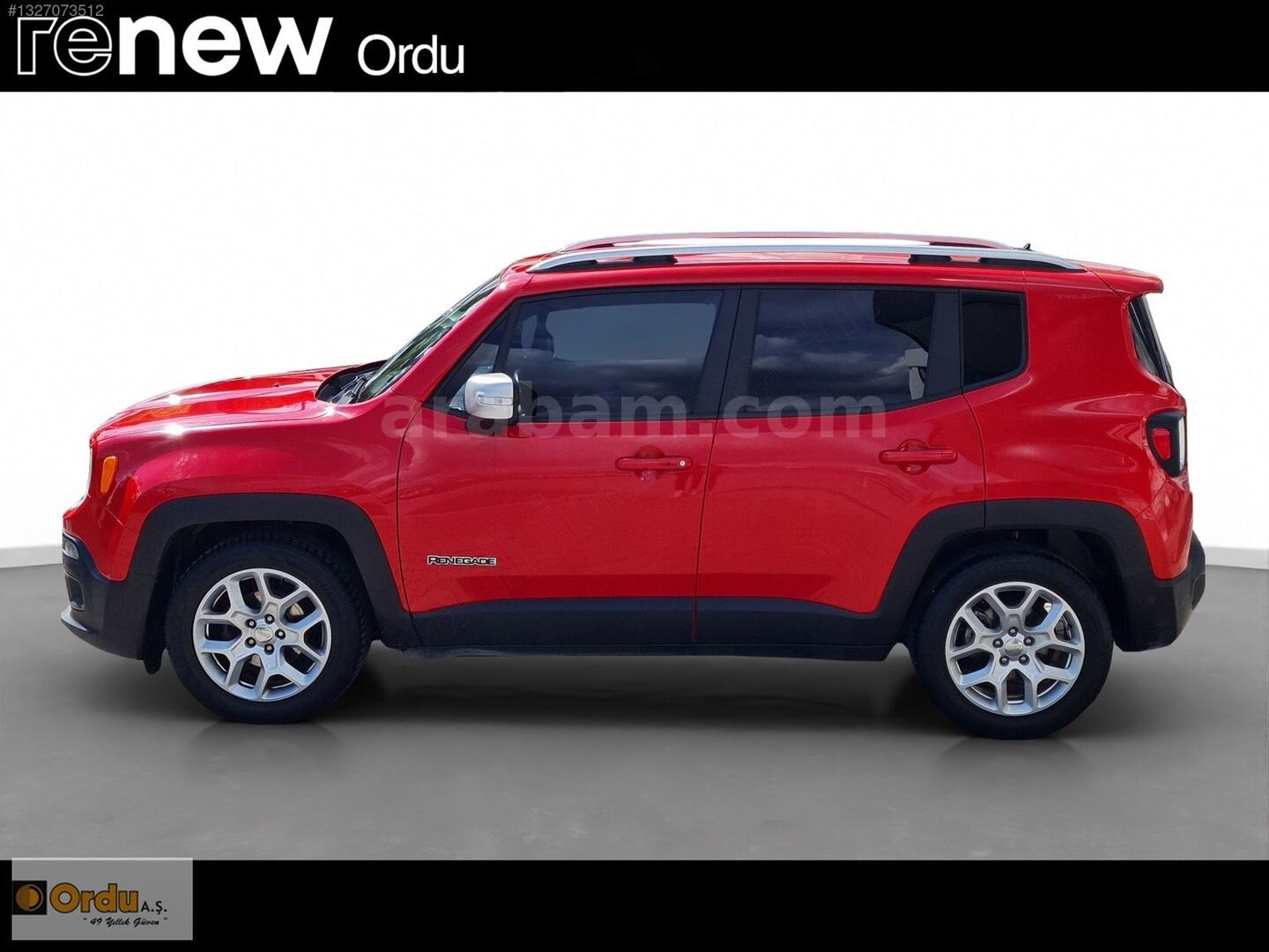 Galeriden Jeep Renegade 1.6 MultiJet Limited 2017 Model Manisa 82.000 km Kırmızı 3