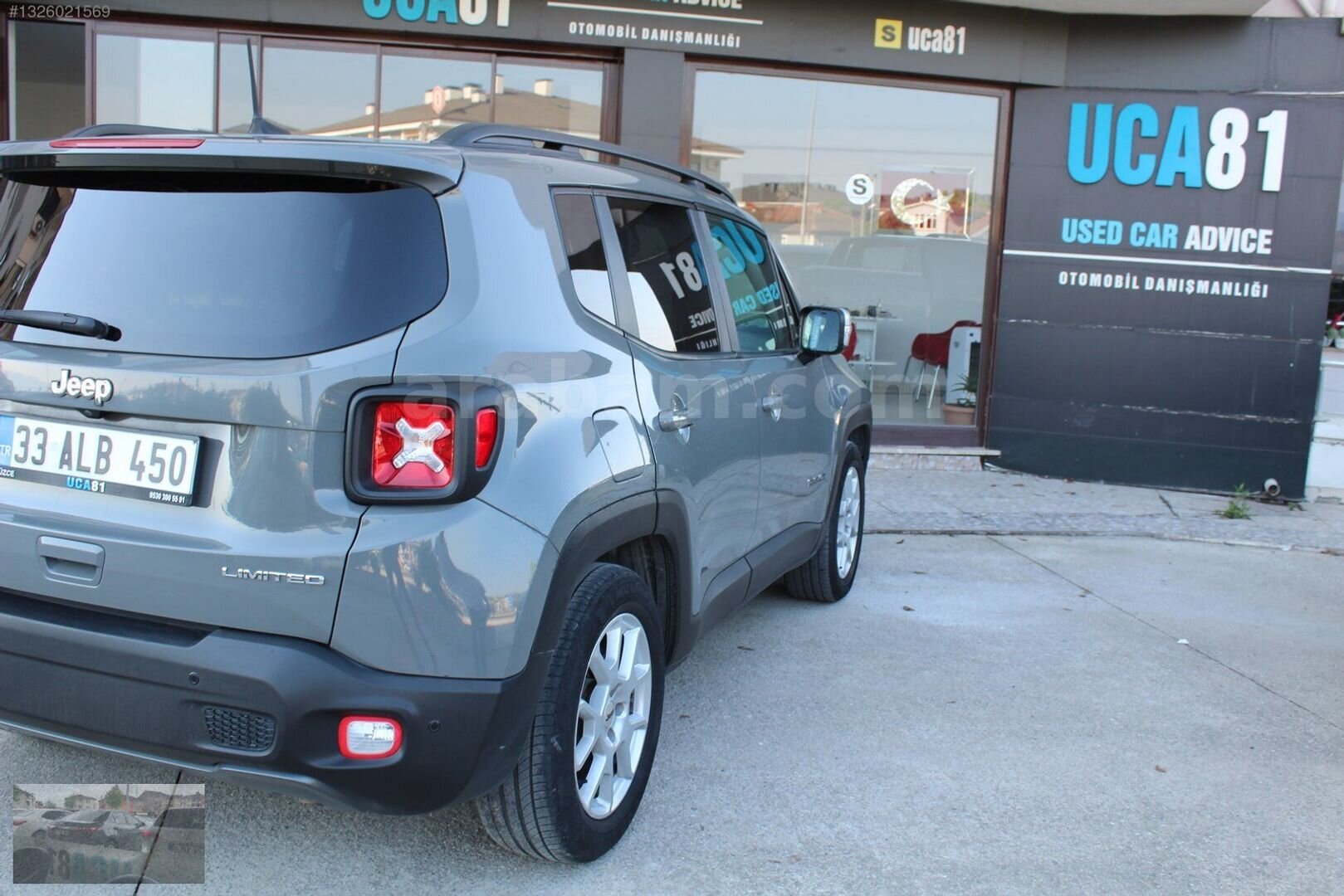 Galeriden Jeep Renegade 1.3 T Limited 2022 Model Düzce 75.000 km Gri 6