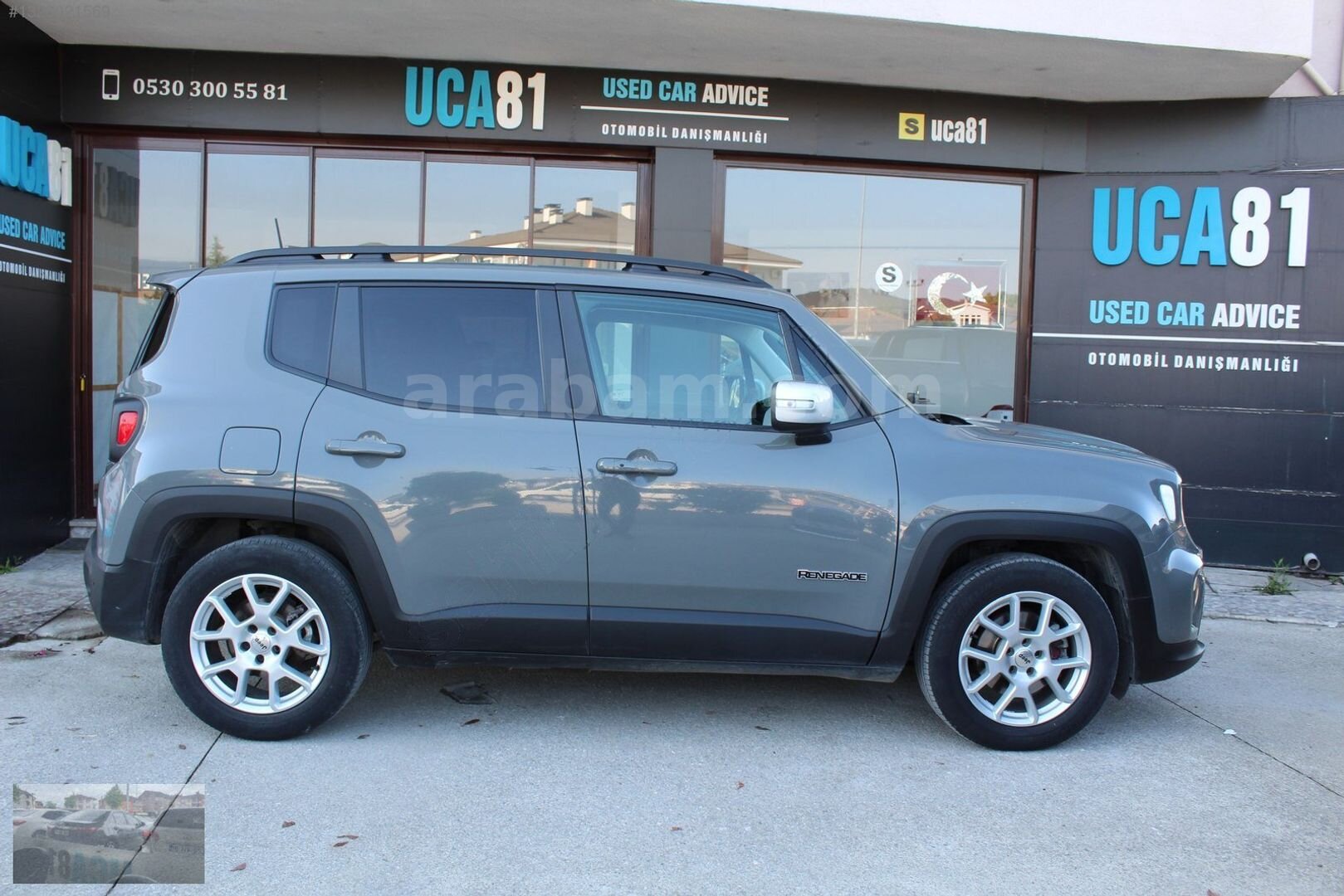 Galeriden Jeep Renegade 1.3 T Limited 2022 Model Düzce 75.000 km Gri 3