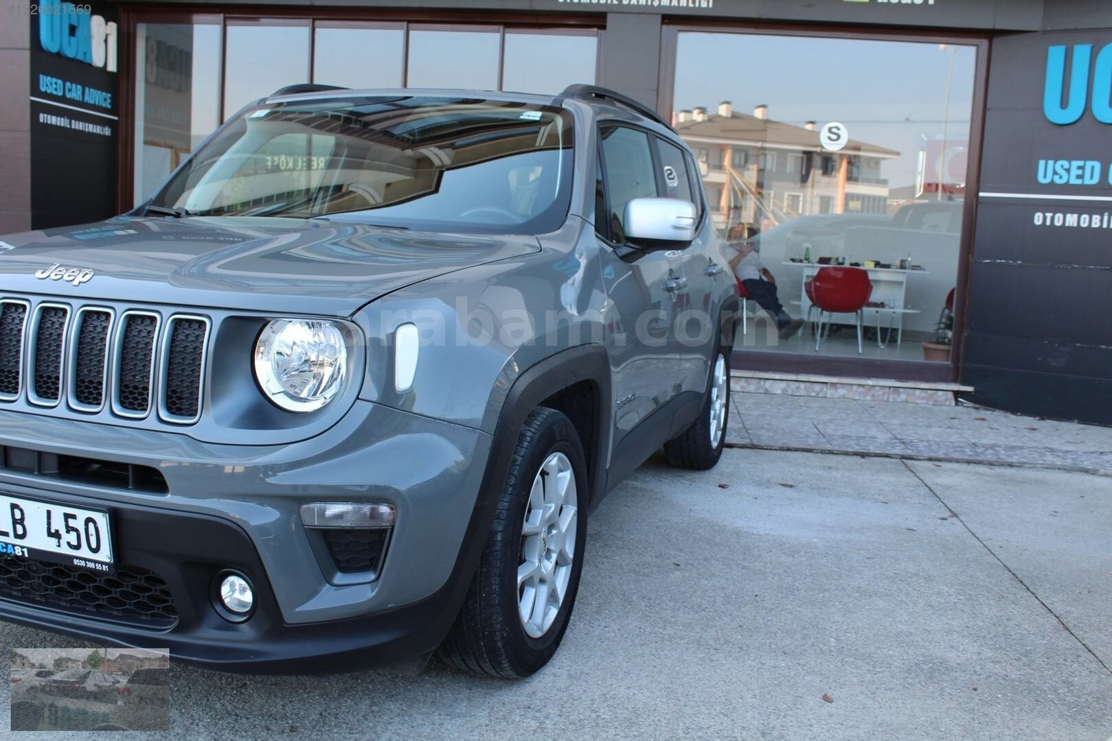 Galeriden Jeep Renegade 1.3 T Limited 2022 Model Düzce 75.000 km Gri 2