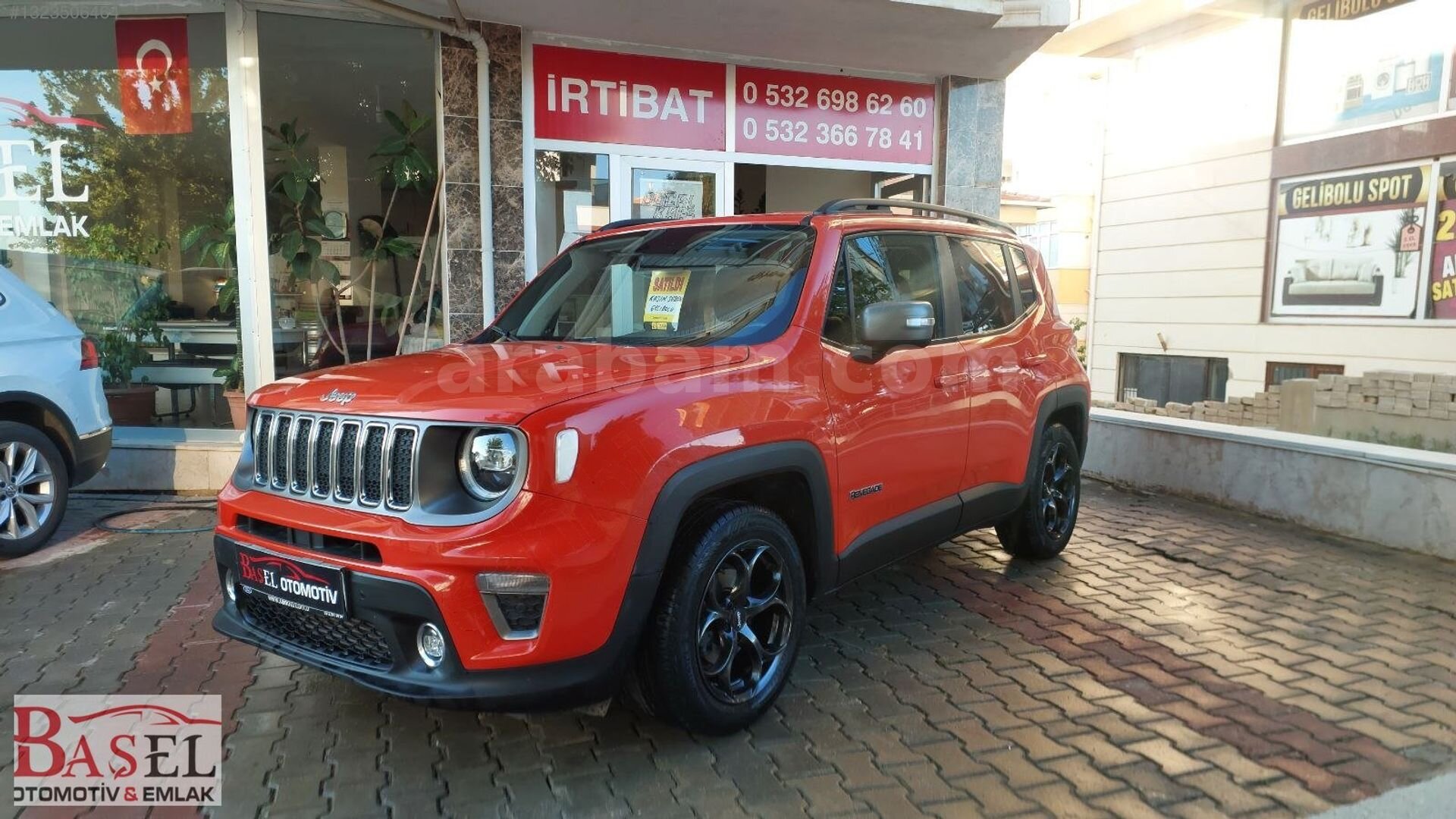 Galeriden Jeep Renegade 1.6 MultiJet Limited 2020 Model Çanakkale 89.500 km Turuncu 3