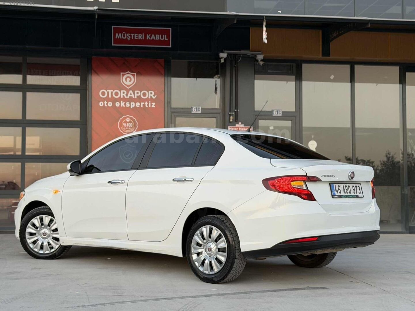Galeriden Fiat Egea 1.4 Fire Easy 2018 Model Konya 197.000 km Beyaz 6