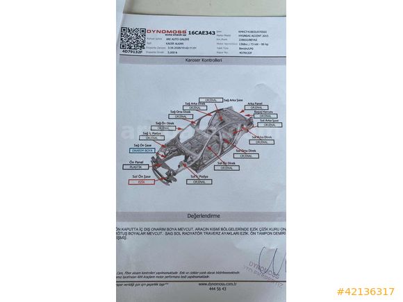 YAZICILAR'DAN 2015 ACCENT BLUE MODE PLUS OTOMATİK LPG'Lİ