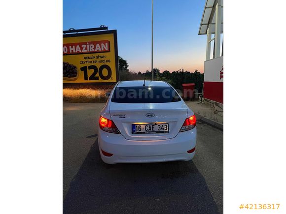 YAZICILAR'DAN 2015 ACCENT BLUE MODE PLUS OTOMATİK LPG'Lİ