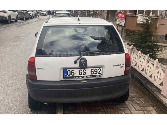Sahibinden ÖZEL PLAKALI Opel Corsa 1.2 Swing 1999 Model 