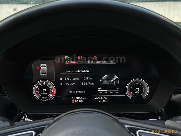 2021 MODEL A3 S LİNE SUNROOFLU HATASIZ AYARINDA