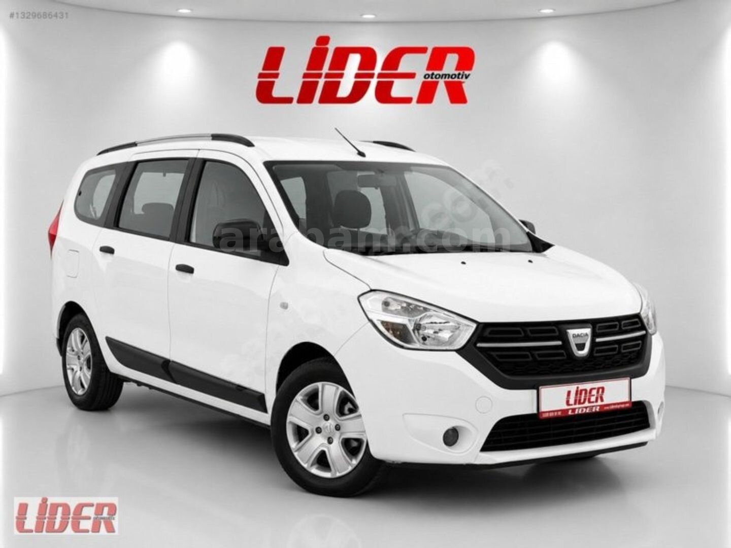 Galeriden Dacia Lodgy 1.5 BlueDCI Laureate 2019 Model Hatay 142.494 km Beyaz 2