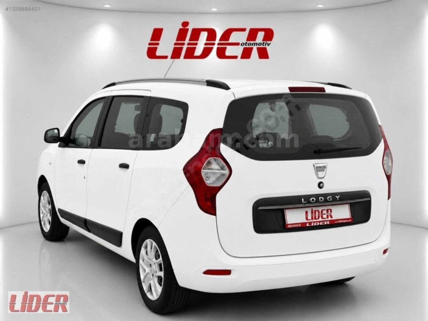 Galeriden Dacia Lodgy 1.5 BlueDCI Laureate 2019 Model Hatay 142.494 km Beyaz 6