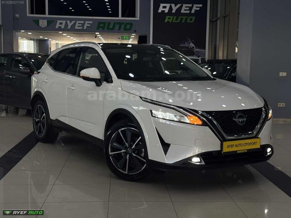 2024 84 BİN'DE QASHQAİ 1.3 DIG-T SKYPACK CAM TAVANLI SERVİS B.