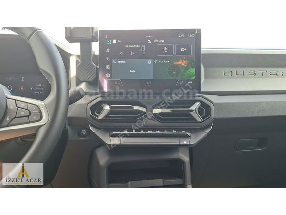 İZZET ACAR DAN 2025 RENAULT DUSTER 1.3 TCE TECHNO EDC MULTIVIEW