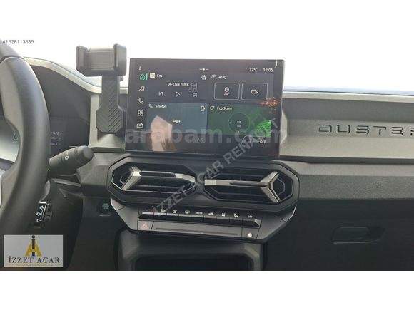 İZZET ACAR DAN 2025 RENAULT DUSTER 1.3 TCE TECHNO EDC MULTIVIEW