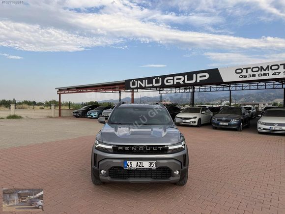 ÜNLÜ GRUP TAN 2025 RENAULT DUSTER TECHNO FULL + FULL HATASIZ