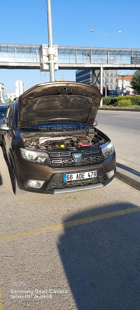 Sahibinden Dacia Sandero 1.5 dCi Stepway 2017 Model Yozgat 179.000 km Kahverengi 7