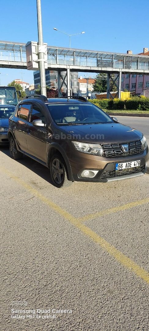 Sahibinden Dacia Sandero 1.5 dCi Stepway 2017 Model Yozgat 179.000 km Kahverengi 2