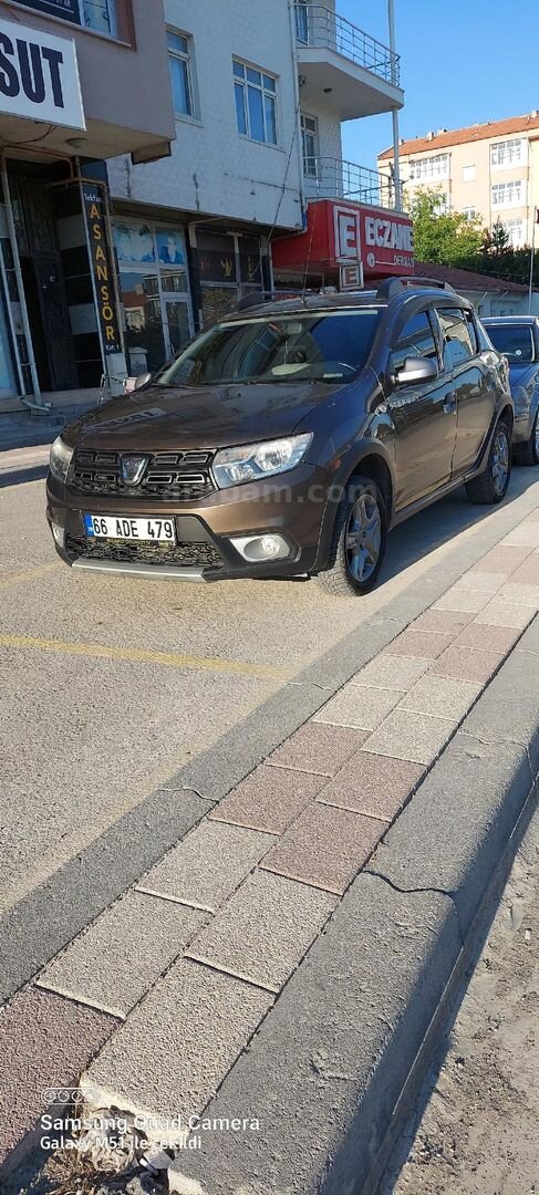 Sahibinden Dacia Sandero 1.5 dCi Stepway 2017 Model Yozgat 179.000 km Kahverengi 3