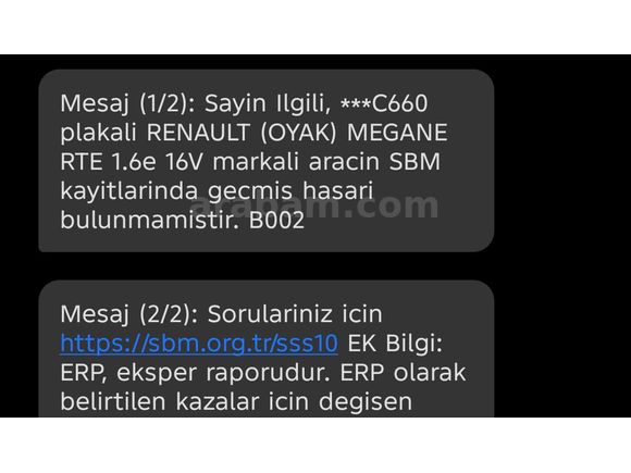SAHİBİNDEN DÜŞÜK KM SANRUFLU