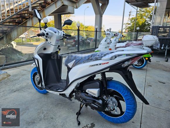 KARADAŞ MOTOR dan ARORA BOSS 125 CC ÇANTA RUHSATA İŞLİ