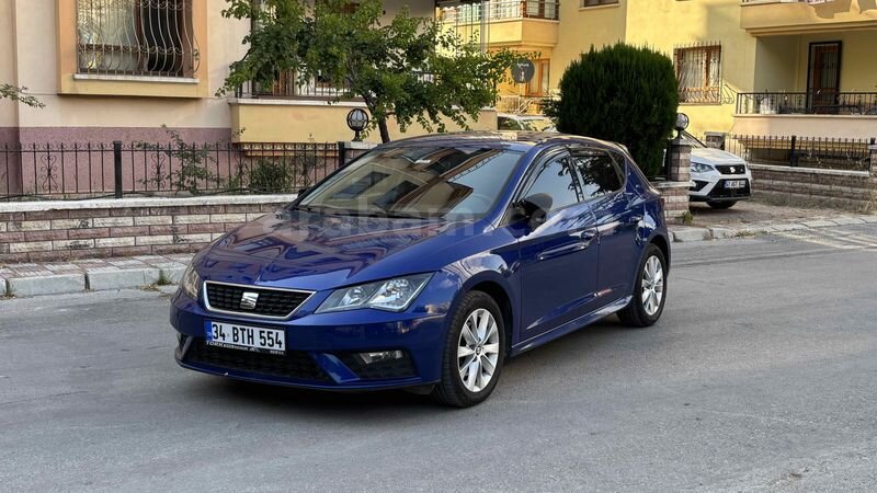 Galeriden Seat Leon 1.6 TDI Style 2018 Model Ankara 180.000 km Mavi