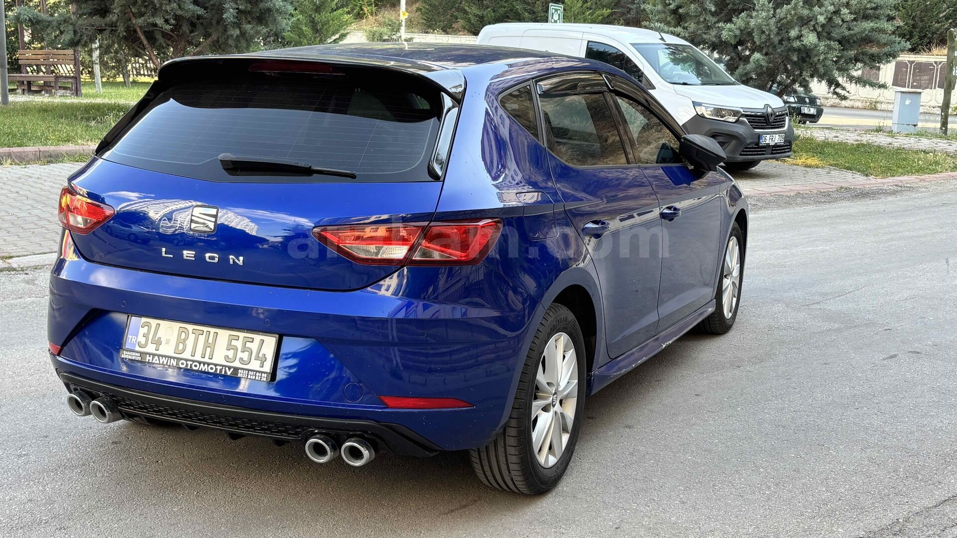 Galeriden Seat Leon 1.6 TDI Style 2018 Model Ankara 180.000 km Mavi 5