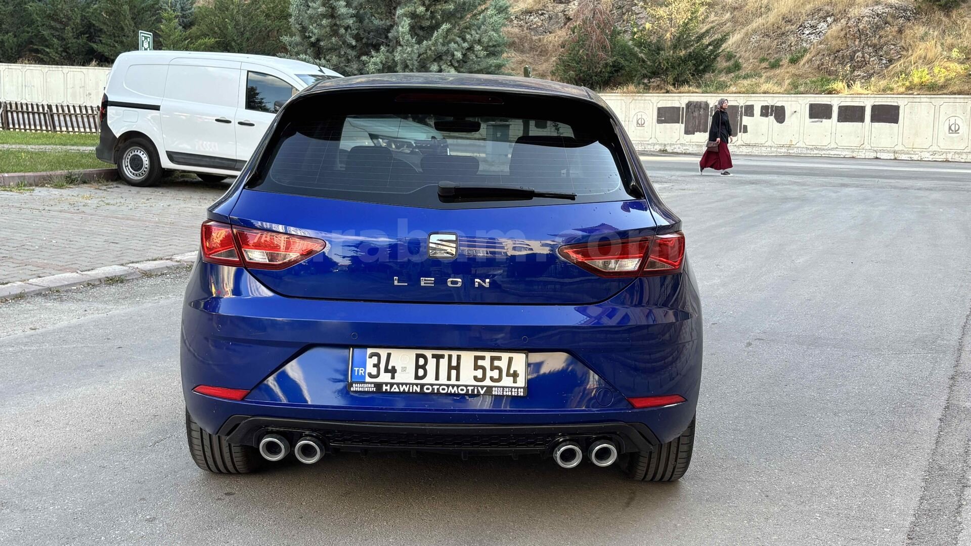 Galeriden Seat Leon 1.6 TDI Style 2018 Model Ankara 180.000 km Mavi 4
