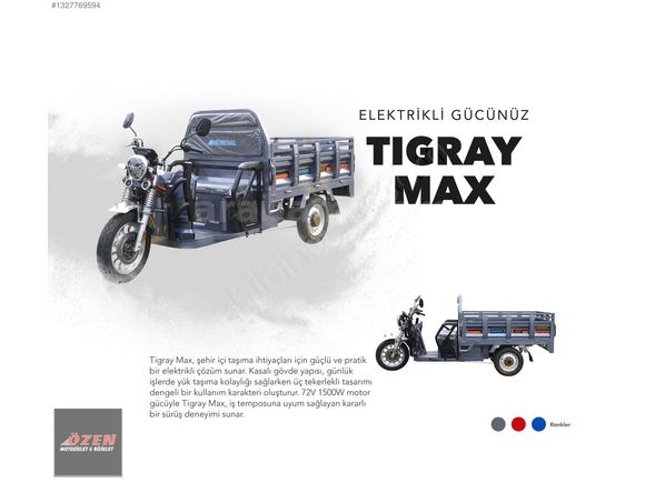 ÖZEN MOTORDAN MONDİAL TIGRAY MAX