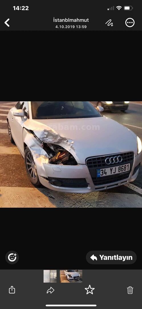 Sahibinden Audi TT 2.0 TFSI 2008 Model Gaziantep 155.000 km Gri 4