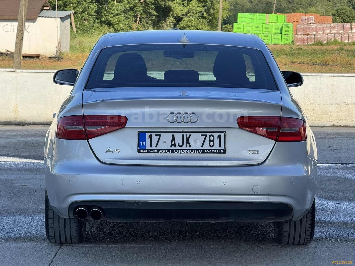 Galeriden Audi A4 Sedan 2.0 TDI 2013 Model Çanakkale 290.000 km Gri 5