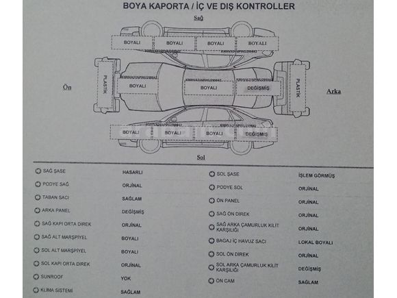 Hyundai Accent 1.5 GLS 1998 Model Antalya