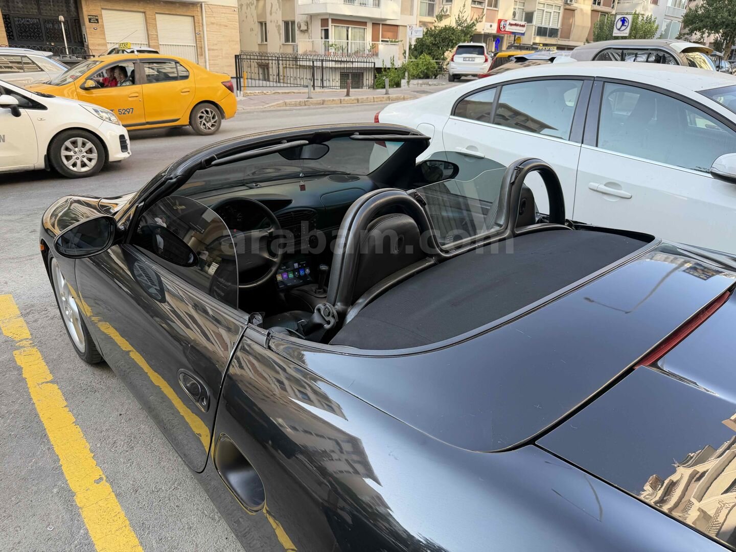 Sahibinden Porsche Boxster 1998 Model İzmir 130.500 km Siyah 2