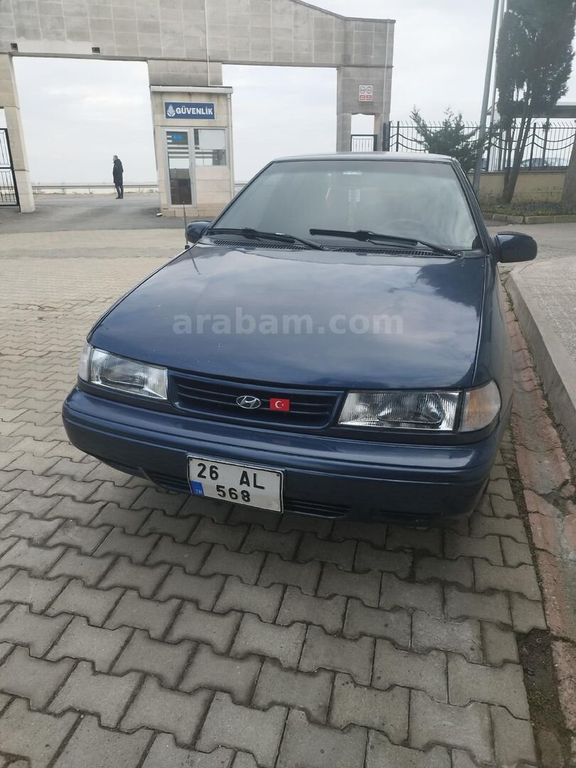 Galeriden Hyundai Excel 1.3 GLS 1992 Model İstanbul 280.000 km Mavi 4