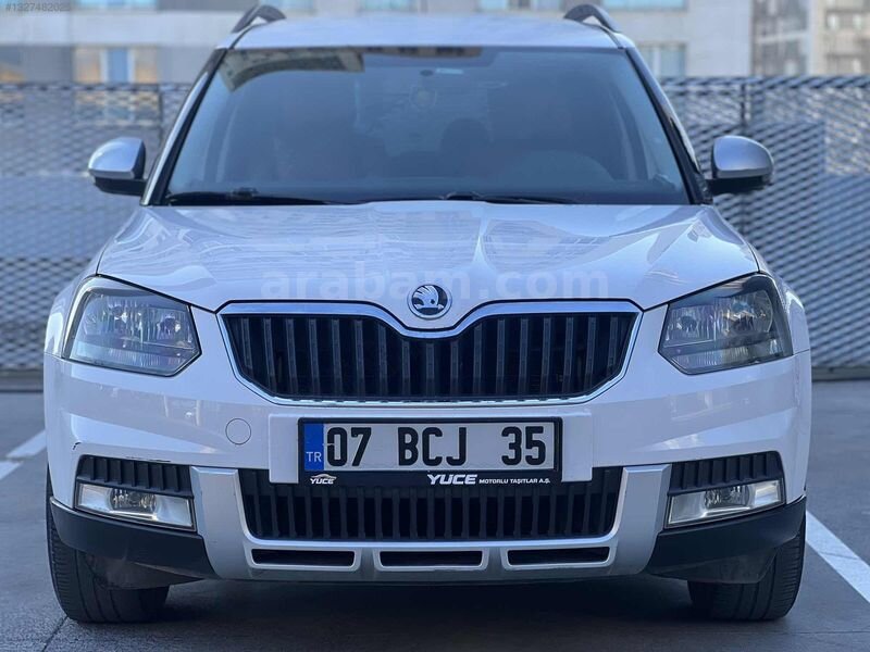 249bin PEŞİNATLA/2015/skoda/YETİ/ORJİNAL/SUV/ÇOK TEMİZAİLE ARACI