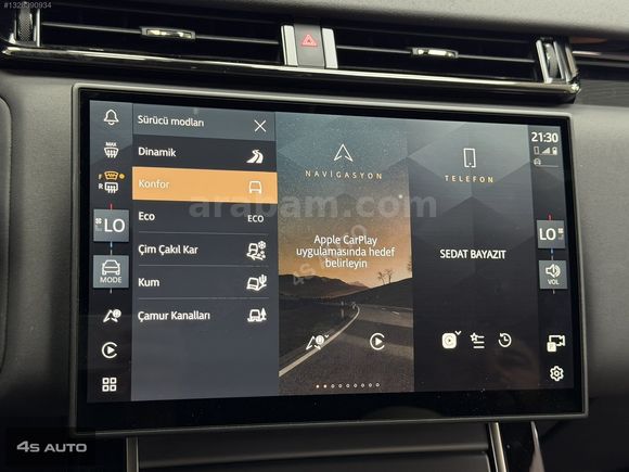4S AUTO | 2025 R.VELAR 2.0D SOĞUTMA+ISITMA+AİRMATİC+MERİDİAN+360
