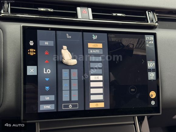 4S AUTO | 2025 R.VELAR 2.0D SOĞUTMA+ISITMA+AİRMATİC+MERİDİAN+360