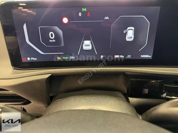 KIA ERSU YURT 2025 KIA EV6 ELEGANCE STANDARD RANGE 14.500 KM