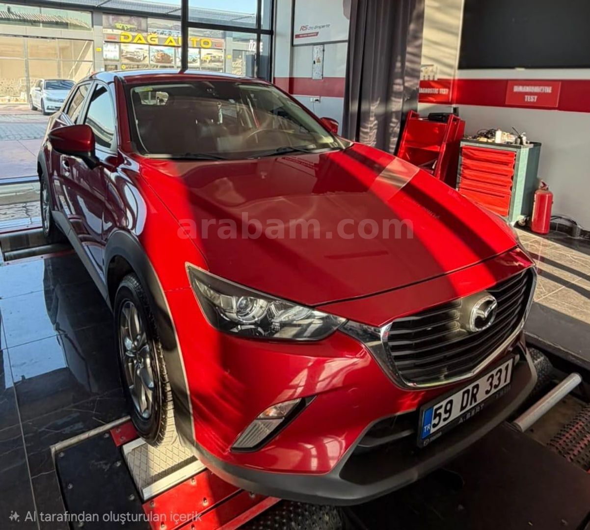 Sahibinden Mazda CX-3 1.5 SKY-D Motion 2015 Model Bursa 117.000 km