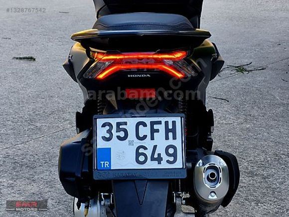 K.KARTI-2024 HONDA PCX 125 -18.000 KM'DE ÖZEL MAT SİYAH