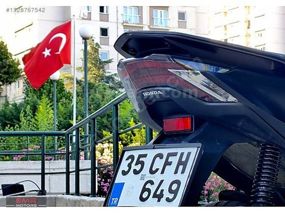K.KARTI-2024 HONDA PCX 125 -18.000 KM'DE ÖZEL MAT SİYAH