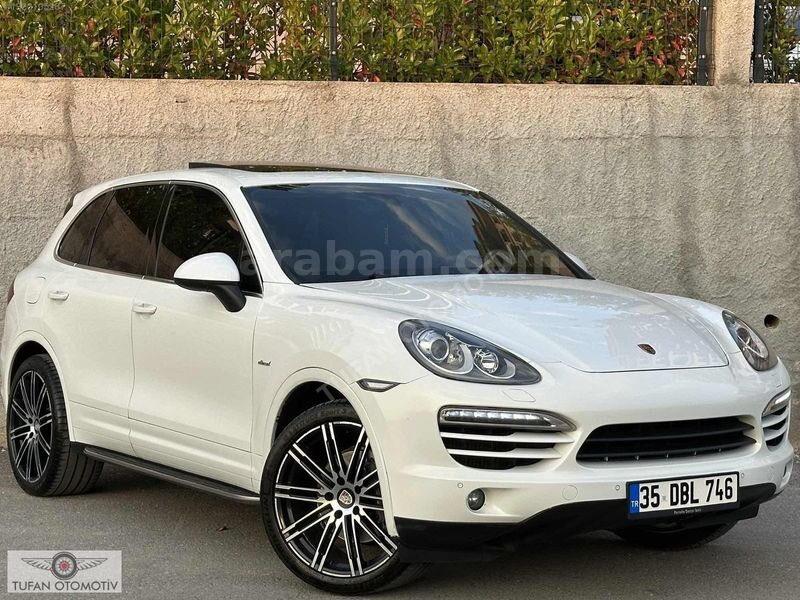 2012 PORSCHE CAYENNE 3.0D / BAYİ / 345.000KM / BEYAZ İÇİ BEJ /
