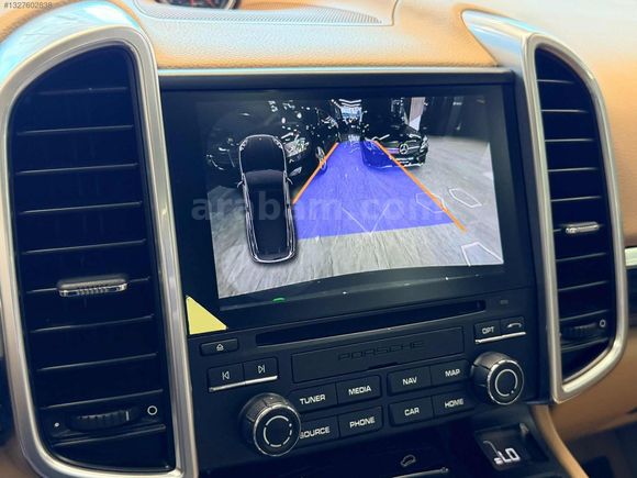 2017 PORSCHE CAYENNE 3.0 DIESEL VAKUM BAYİ PLATİNUM BOYASIZ