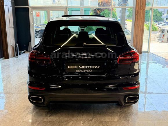 2017 PORSCHE CAYENNE 3.0 DIESEL VAKUM BAYİ PLATİNUM BOYASIZ
