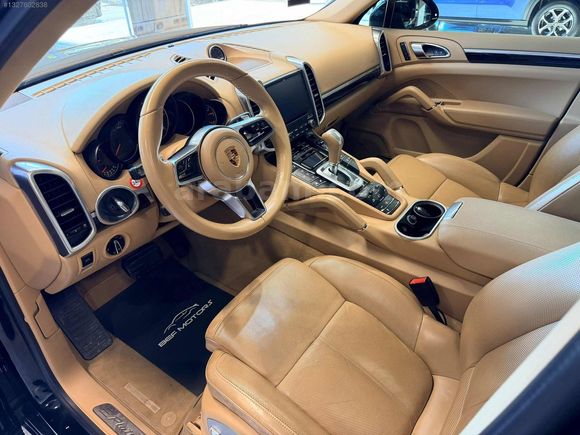 2017 PORSCHE CAYENNE 3.0 DIESEL VAKUM BAYİ PLATİNUM BOYASIZ