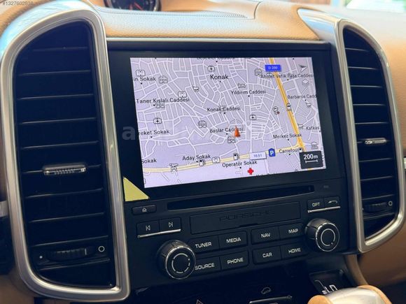 2017 PORSCHE CAYENNE 3.0 DIESEL VAKUM BAYİ PLATİNUM BOYASIZ