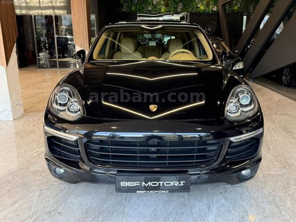 2017 PORSCHE CAYENNE 3.0 DIESEL VAKUM BAYİ PLATİNUM BOYASIZ