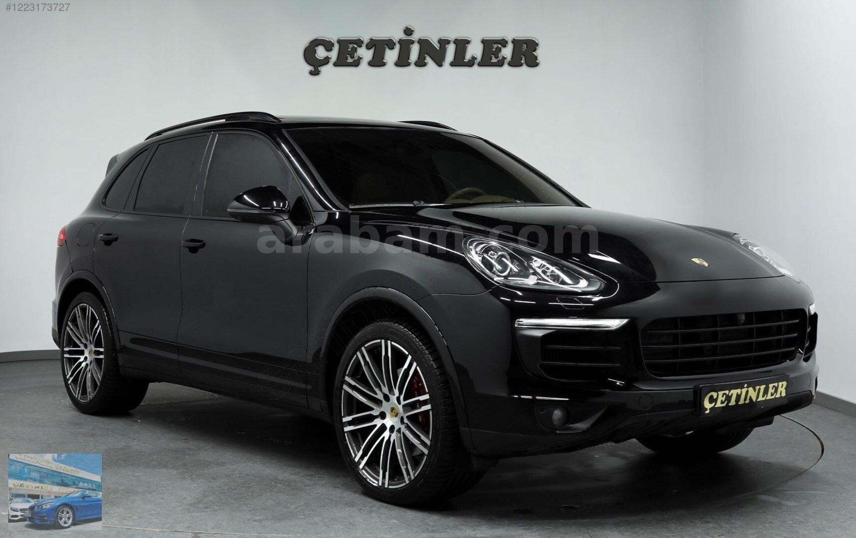 ÇETİNLER'DEN 2018 MODEL PORSCHE CAYENNE 3.0 DİESEL BAYİİ 1