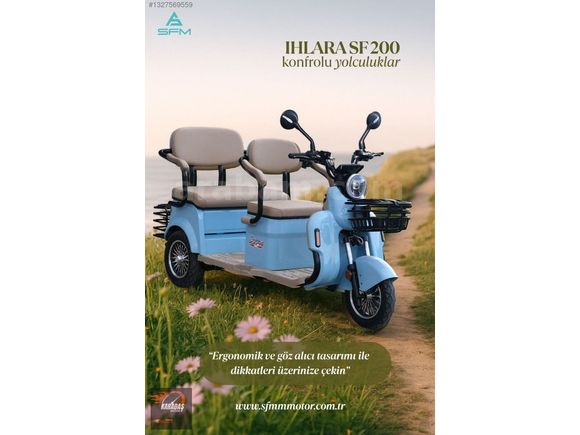KARADAŞ MOTOR dan SFM SF 200 K.K 12 TAKSİT